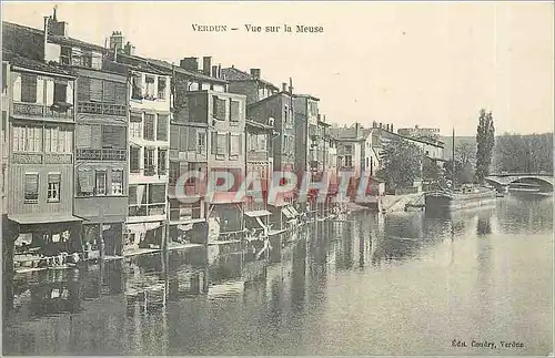 Cartes postales Verdun Vue sur la Meuse