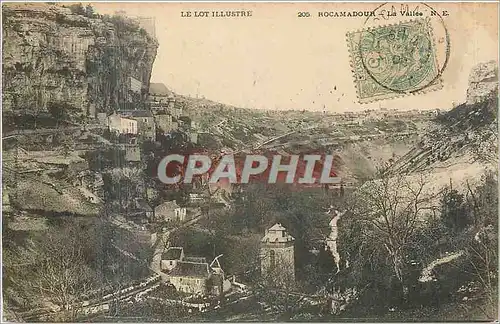 Ansichtskarte AK Rocamadour La Vallee