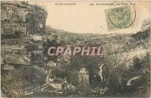 Cartes postales Rocamadour La Vallee