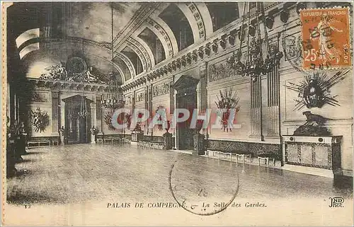 Ansichtskarte AK Palais de Compiegne La Salle des Gardes