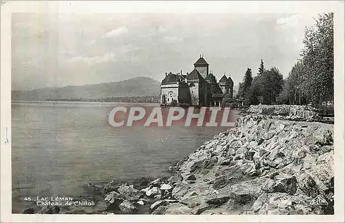 Cartes postales Lac Leman Chateau de Chillon