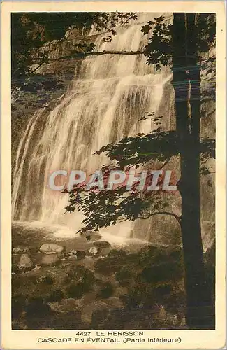 Cartes postales Le Herisson Cascade en Eventail Partie Interieure