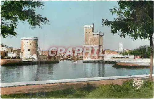 Moderne Karte La Rochelle Ch Mme L'Entree du Port