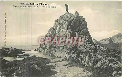 Ansichtskarte AK Les Sables d'Olonne Vers le Puits d'Enfer La Roche Pain de Sucre