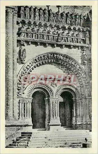 Cartes postales Vouvant Vendee Portail de l'Eglise