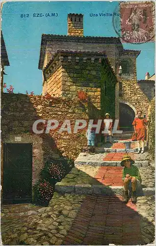 Cartes postales Eze AM Une Vieille