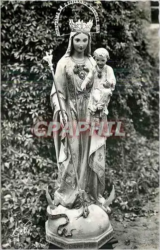 Moderne Karte Notre Dame de Bourgenay par Talmont Vendee La Statue de Notre Dame de l'Esperance