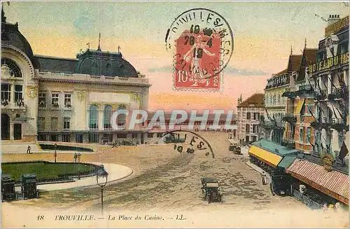 Cartes postales Trouville La Place du Casino