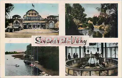 Moderne Karte Souvenir de Vichy