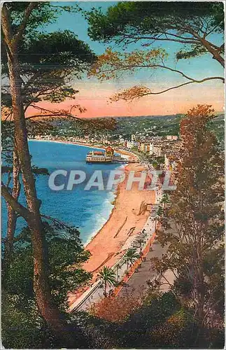 Cartes postales Nice Vue Generale prise du Chateau