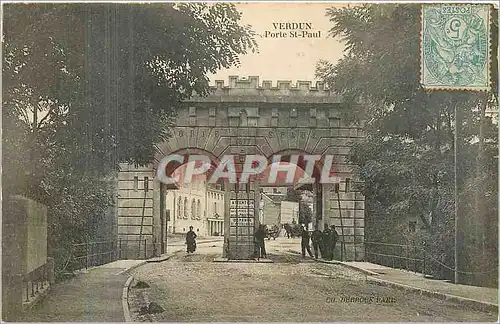 Cartes postales Verdun Porte St Paul
