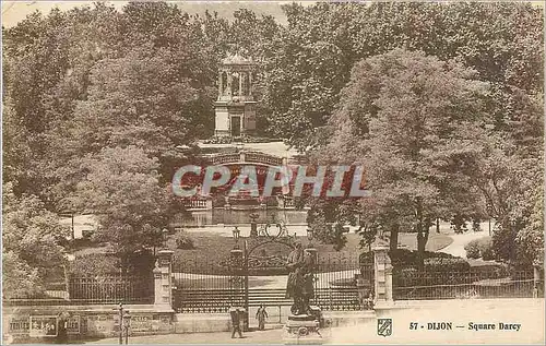 Cartes postales Dijon Square Darcy