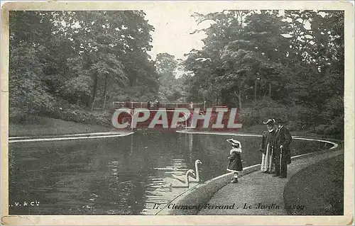 Cartes postales Clermont Ferrand Le Jardin