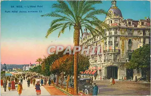 Cartes postales Nice L'Hotel Ruhl