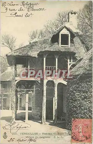 Cartes postales Versailles Hameau du Petit Trianon Maison du Seigneur