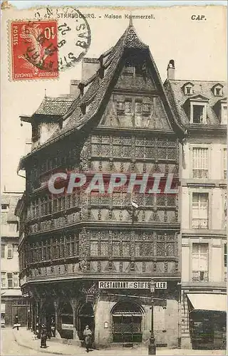 Cartes postales Strasbourg Maison Kammerzell