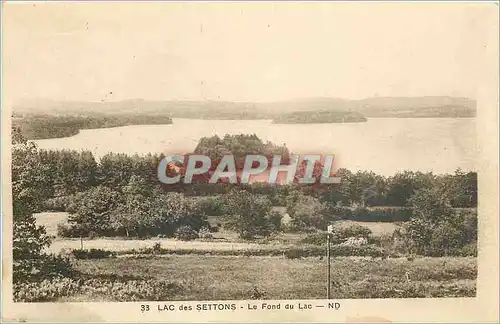 Ansichtskarte AK Lac des Settons Le Fond du Lac