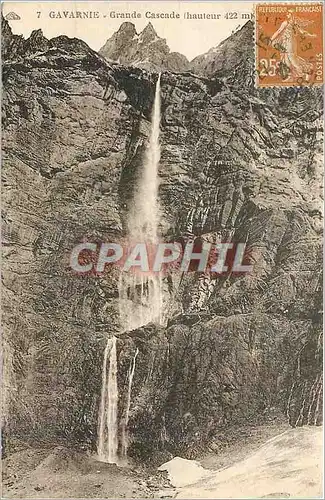 Cartes postales Gavarnie Grande Cascade