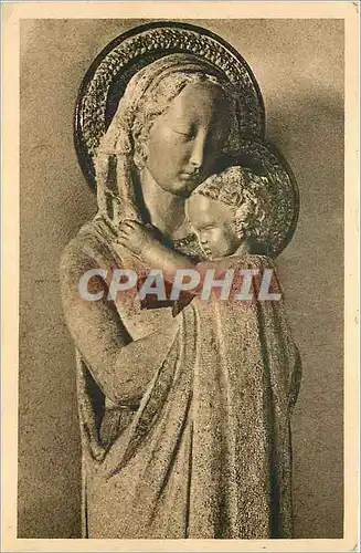 Ansichtskarte AK La Vierge Compatissante Statue en Silithe Veneree en l'Eglise de Corberon Cote d'Or