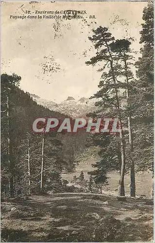 Cartes postales Environs de Cauterets Paysage dans la Vallee