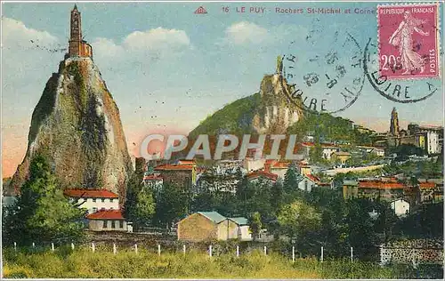 Ansichtskarte AK Le Puy Rochers St Michel