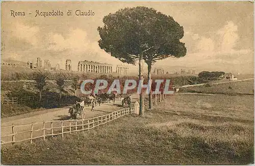 Cartes postales Roma Acquedotto di Claudio