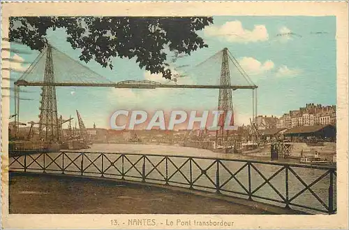 Cartes postales Nantes Le Pont transbordeur