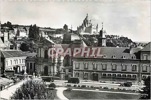 Cartes postales moderne Lisieux Calvados Le Carmel et la Basilique