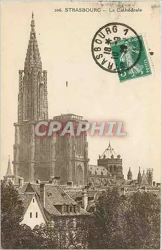 Cartes postales Strasbourg La Cathedrale