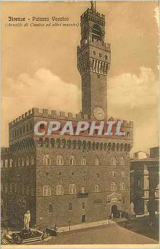 Cartes postales Firenze Palazzo Vecchio