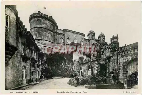 Cartes postales Portugal Sintra Entrada de Palacio da Pena