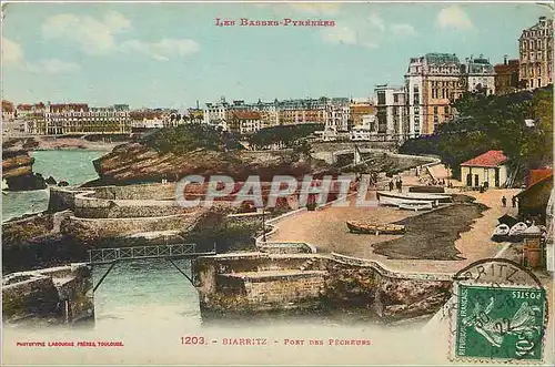 Cartes postales Biarritz Port des Pecheurs