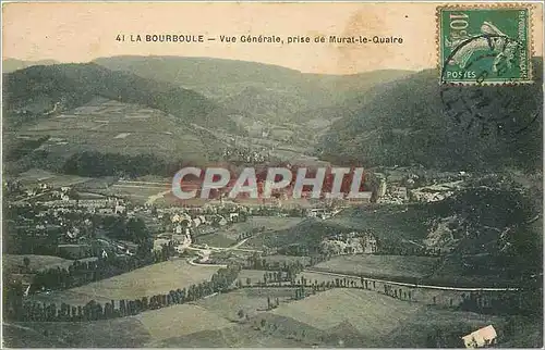 Cartes postales La Bourboule Vue Generale prise de Murat le Quaire