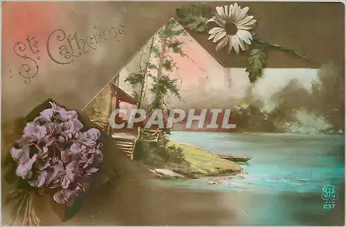 Cartes postales Ste Catherine Fleurs