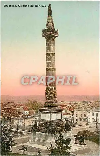 Cartes postales Bruxelles Colonne du Congres
