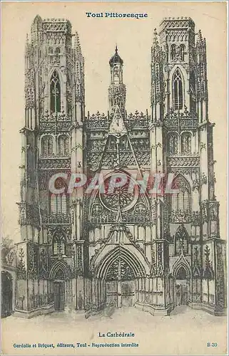 Cartes postales Tour Pittoresque La Cathedrale