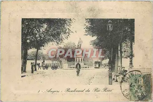 Cartes postales Angers Boulevard du Roi Rene