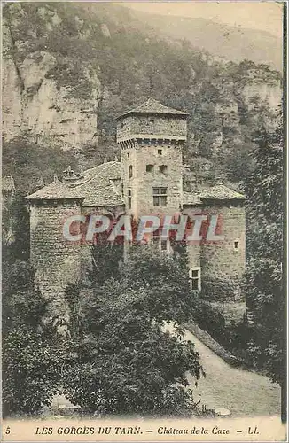 Ansichtskarte AK Les Gorges du Tarn Chateau de la Caze