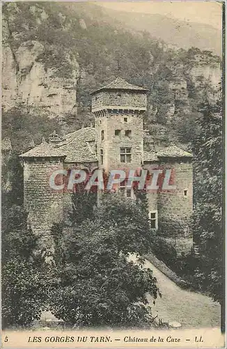 Cartes postales Les Gorges du Tarn Chateau de la Caze