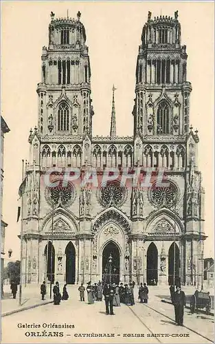 Cartes postales Orleans Cathedrale Eglise Sainte Croix