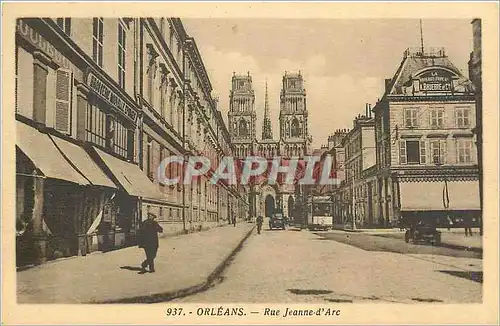 Cartes postales Orleans Rue Jeanne d'Arc