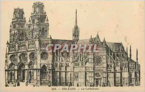 Cartes postales Orleans La Cathedrale