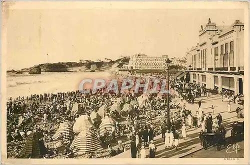 Cartes postales Biarritz La Grande Plage