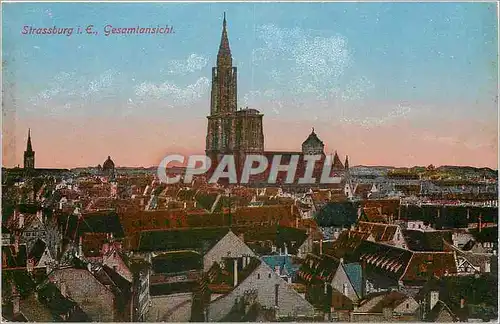 Cartes postales Strassburg Gesamtansicht