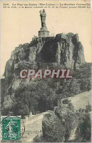 Cartes postales Le Puy en Velay Hte Loire Le Rocher Corneille