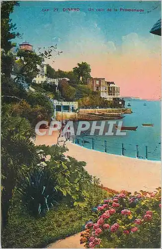 Cartes postales Dinard Un coin de la Promenade