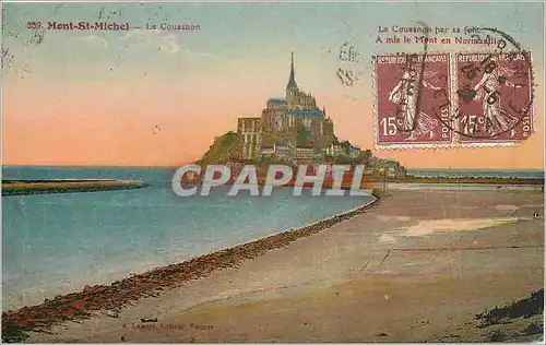 Cartes postales Mont St Michel Le Couasnon