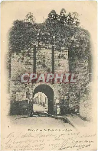 Cartes postales Dinan La Porte de Saint Malo