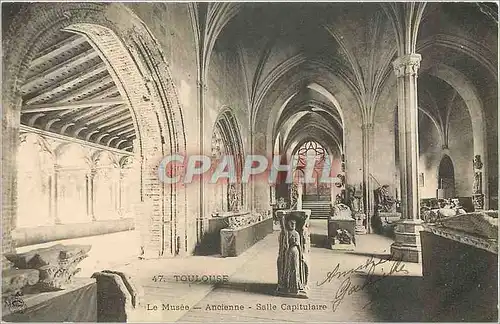 Cartes postales Toulouse Le Musee Ancienne Salle Capitulaire