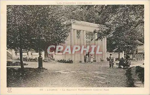 Ansichtskarte AK Luchon La Nouveau Vaporarium dans le parc